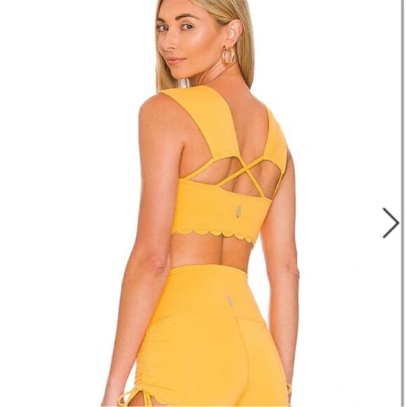 Free people movement suns out cami mango NWT size L - Picture 2 of 7